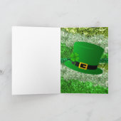 Carte de voeux Saint Patrick's Day (Intérieur)