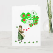Carte de voeux Saint Patrick's Day (Devant)
