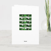 Carte de voeux Saint Patrick's Day (Dos)