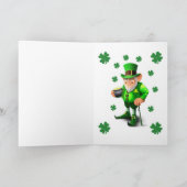 Carte de voeux Saint Patrick's Day (Intérieur)