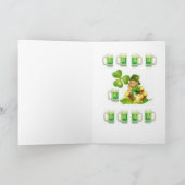 Carte de voeux Saint Patrick's Day (Intérieur)