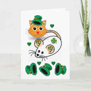 Carte de voeux Saint Patrick's Day