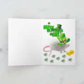 Carte de voeux Saint Patrick's Day (Intérieur)