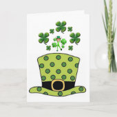Carte de voeux Saint Patrick's Day (Devant)