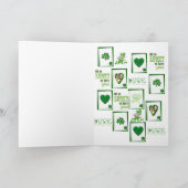 Carte de voeux Saint Patrick's Day (Intérieur)