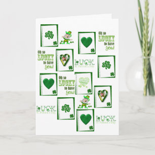 Carte de voeux Saint Patrick's Day