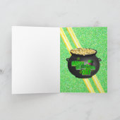 Carte de voeux Saint Patrick's Day (Intérieur)