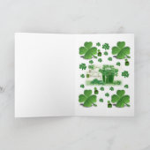 Carte de voeux Saint Patrick's Day (Intérieur)
