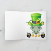 Carte de voeux Saint Patrick's Day (Intérieur)