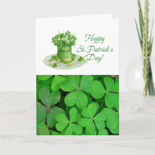 Carte de voeux Saint Patrick's Day