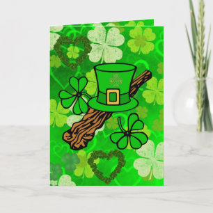 Carte de voeux Saint Patrick's Day