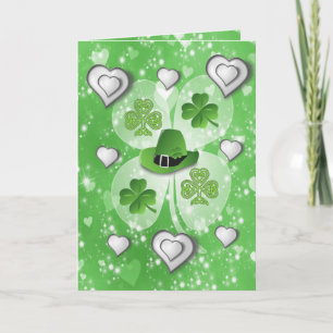 Carte de voeux Saint Patrick's Day