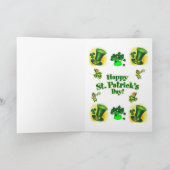 Carte de voeux Saint Patrick's Day (Intérieur)