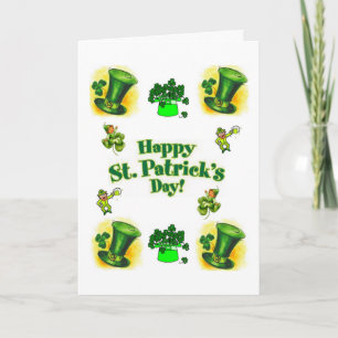 Carte de voeux Saint Patrick's Day
