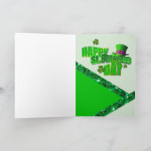 Carte de voeux Saint Patrick's Day (Intérieur)