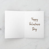 Carte de voeux Saint Valentin Bananes Singe Love (Intérieur)