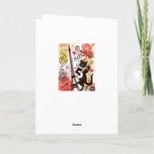 Carte de voeux Saint Valentin Paris France (Dos)