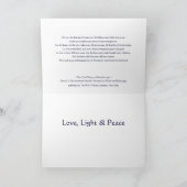 Carte de voeux SAINTE de NUIT d'O (Intérieur)