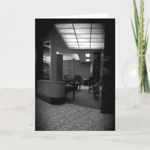 Carte de vœux « Salle d'attente de la clinique »