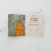 Carte de vœux Samhain - Halloween (Intérieur)