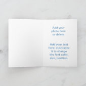 Carte de voeux Sanremo, Italie (Intérieur)