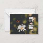 Carte de voeux sans crainte (Devant)