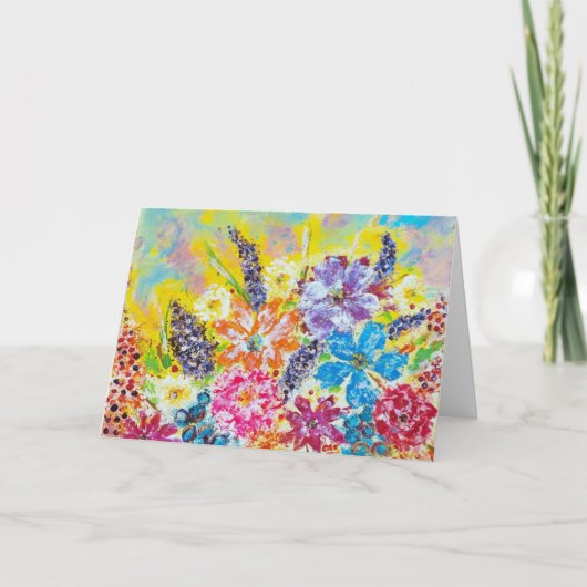 Carte de voeux sauvage et gratuite en direct< Blan (Devant)