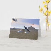 Carte de voeux sauvée (Fleur jaune)