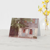 Carte de voeux Savannah Géorgie (Fleur jaune)