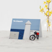 Carte de voeux Scituate Massachusetts (Fleur jaune)