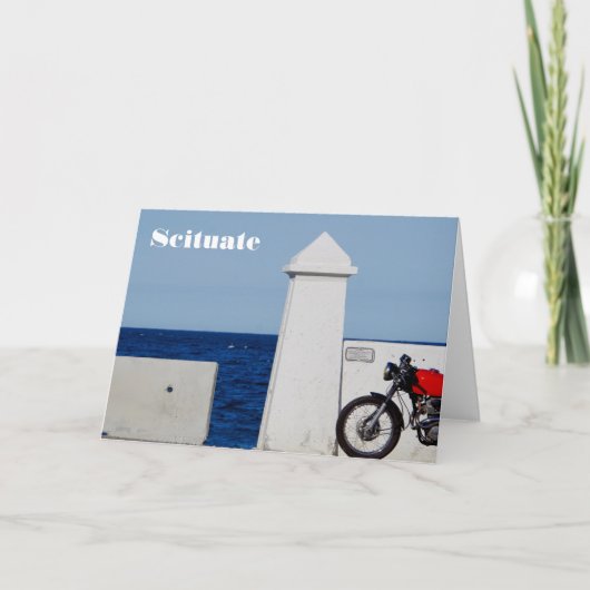 Carte de voeux Scituate Massachusetts (Devant)