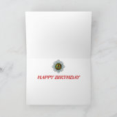 Carte de voeux Scots Guards (Intérieur)