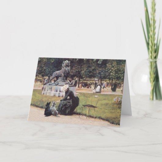 Carte de voeux Scottish Terriers (Devant)