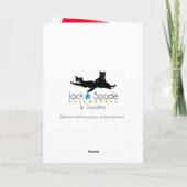 Carte de vœux - Scrappy Jackson Spade (Dos)