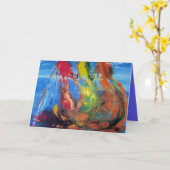 Carte de voeux Seascape - Floride (Fleur jaune)