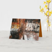 Carte de voeux Seascape - La fin (Fleur jaune)