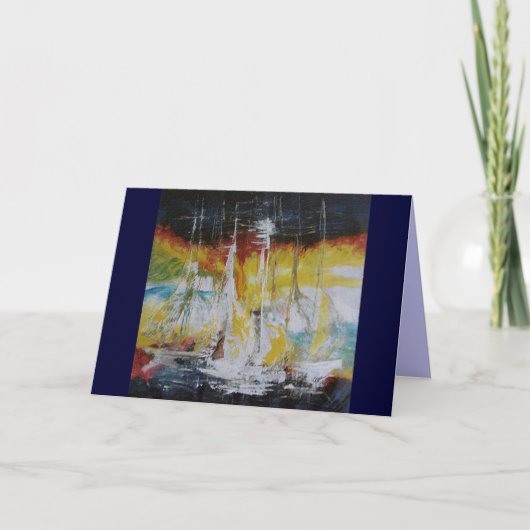 Carte de voeux Seascapes V (Devant)
