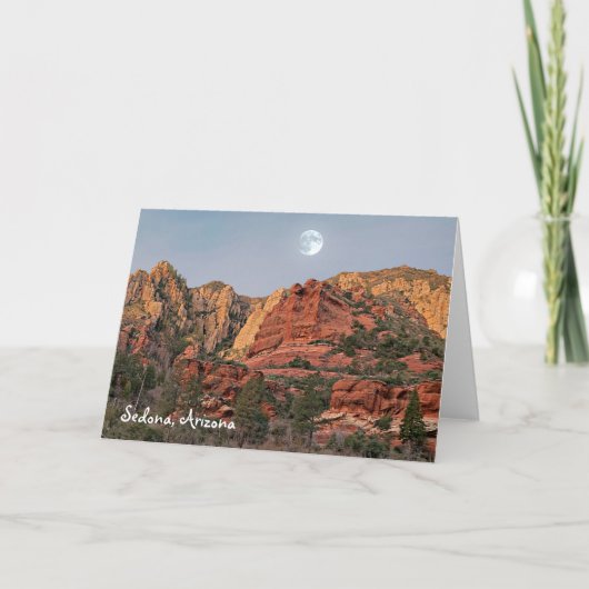 Carte de voeux Sedona, Arizona (Devant)