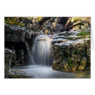 Carte de voeux Serenity Spa Falls