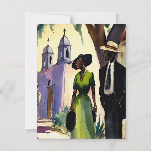 Carte de voeux -Services ecclésiastiques #11 (Pâqu (Devant)