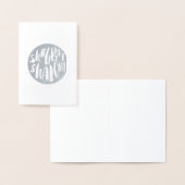 Carte de voeux Shabbat Shalom Juif Foil Note (Affichage)