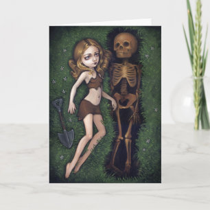 Carte de voeux "Shallow Grave"