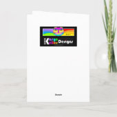 Carte de voeux Shalom Angel Chat (Dos)