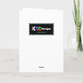 Carte de voeux Shalom Personalized Sheep (Dos)