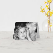Carte de vœux Sharing Secrets (Fleur jaune)