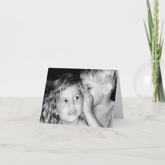 Carte de vœux Sharing Secrets (Devant)