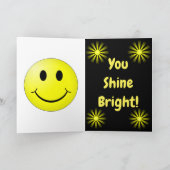 Carte de voeux 'Shine Bright' (Intérieur)