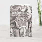 Carte de voeux SHOWMANSHIP (Devant)