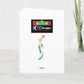 Carte de voeux "Si nous apprendrions à croire" (Dos)