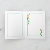 Carte de voeux "Si nous apprendrions à croire" (Intérieur)